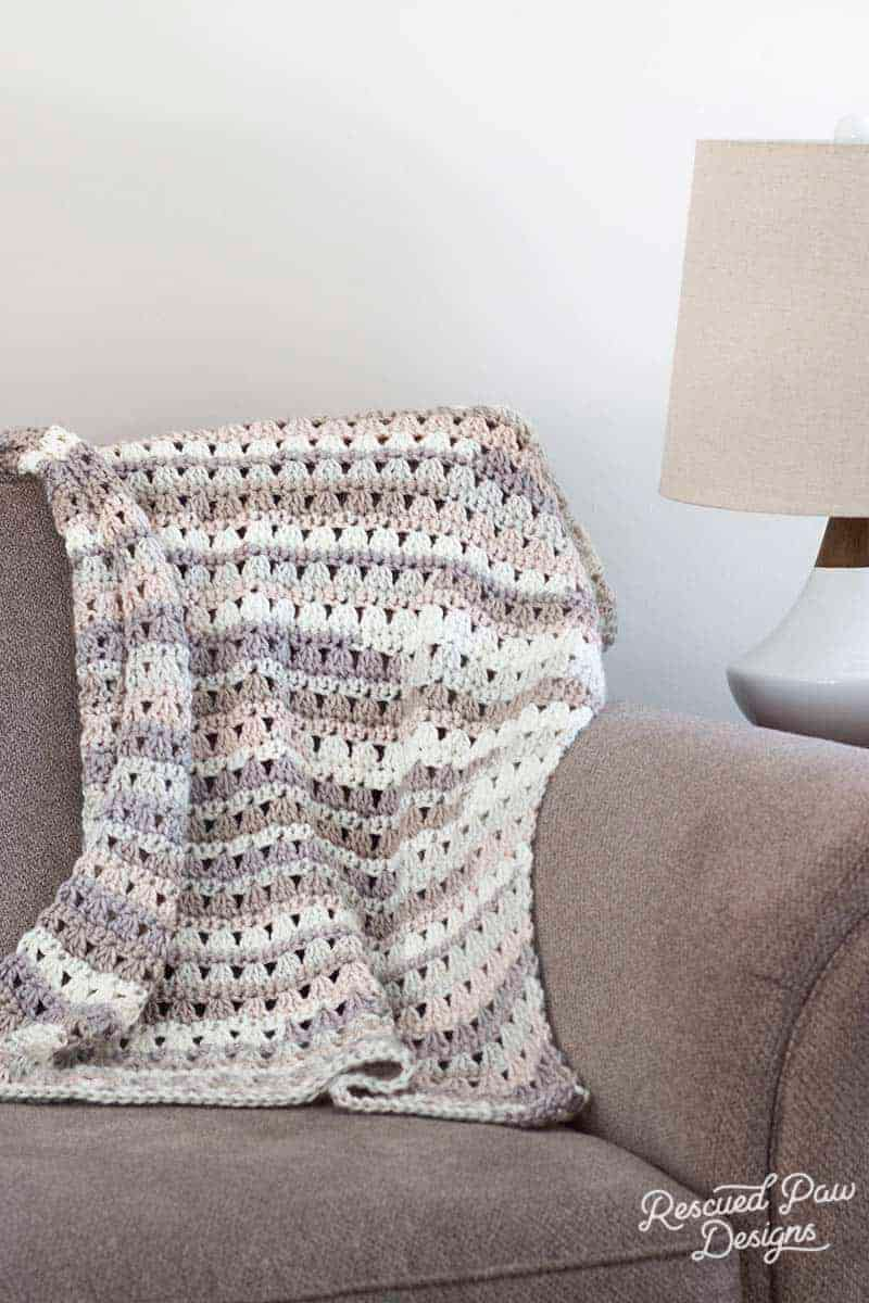 Alissa crochet blanket