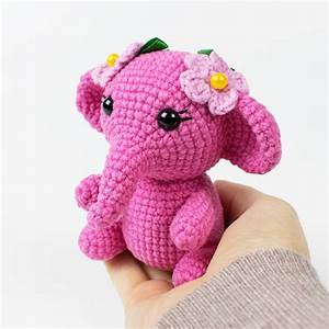 Amigurumi elephant free pattern