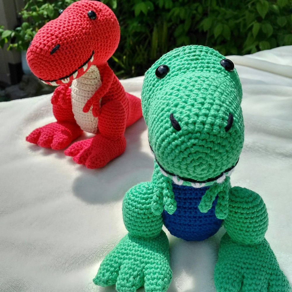 Dinosaur crochet pattern