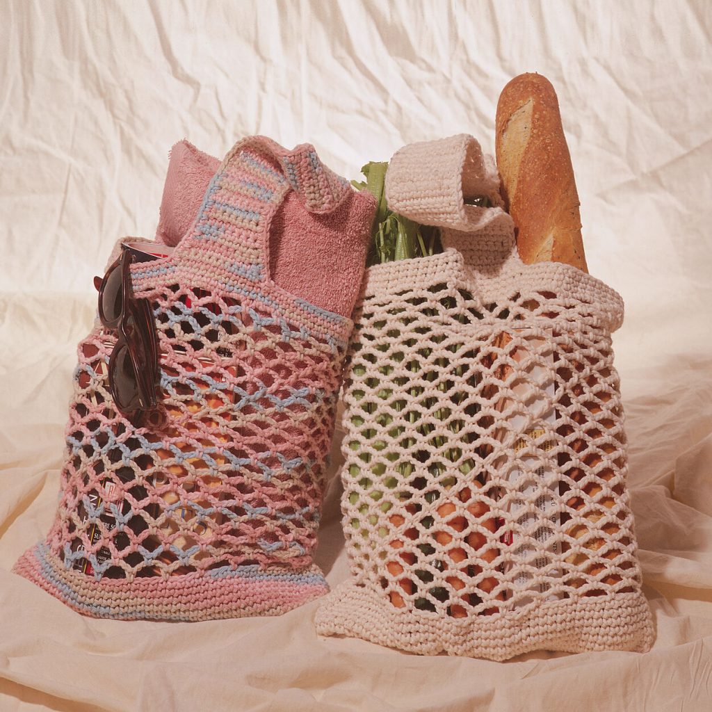 Crochet farmers market bag pattern