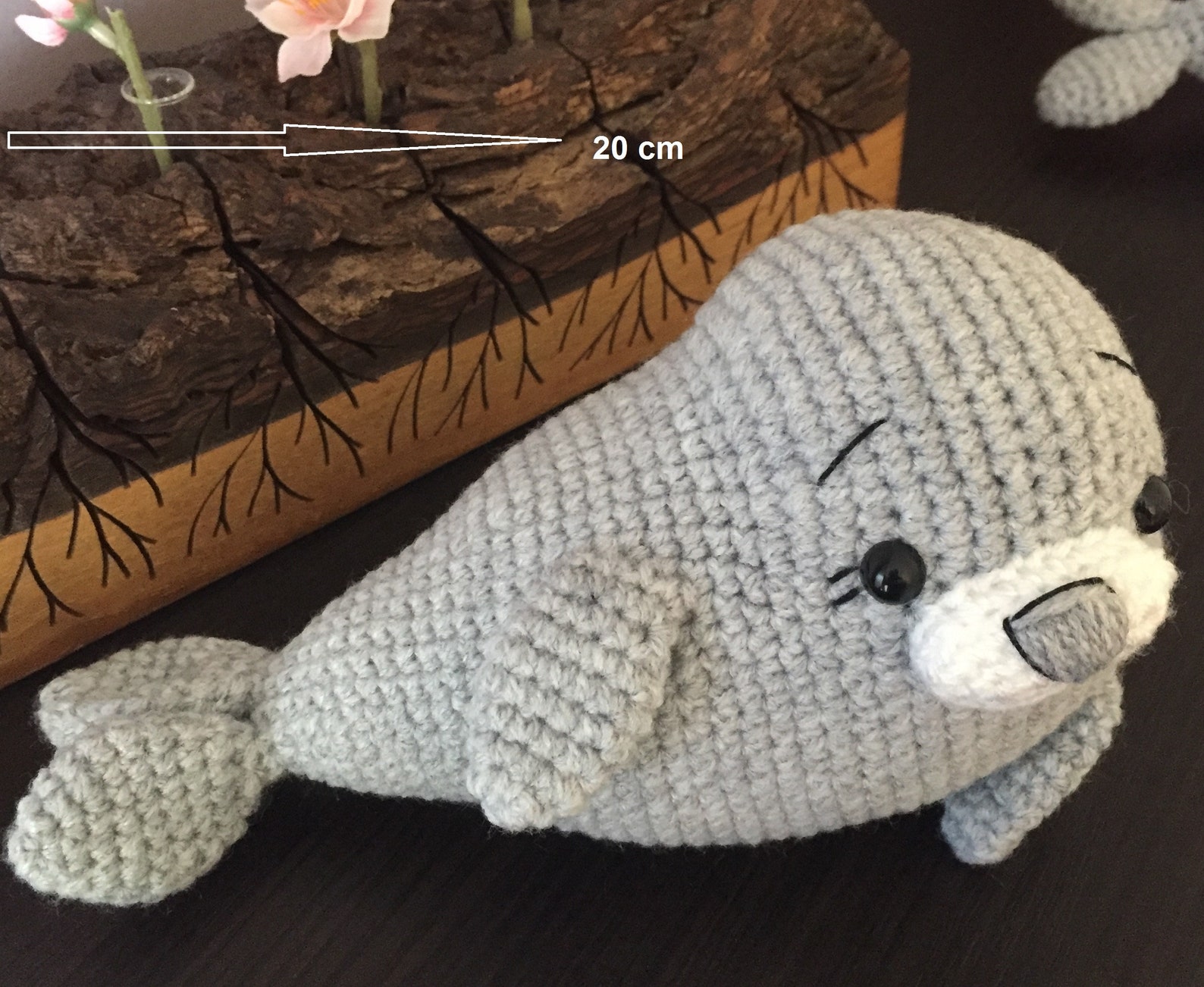 Benny the seal crochet