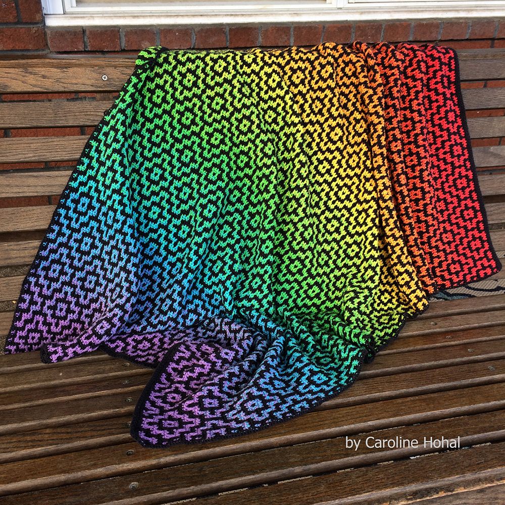 Nya infinity mosaic blanket