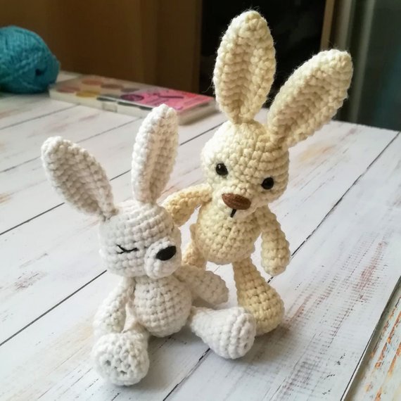 Small bunny crochet pattern free