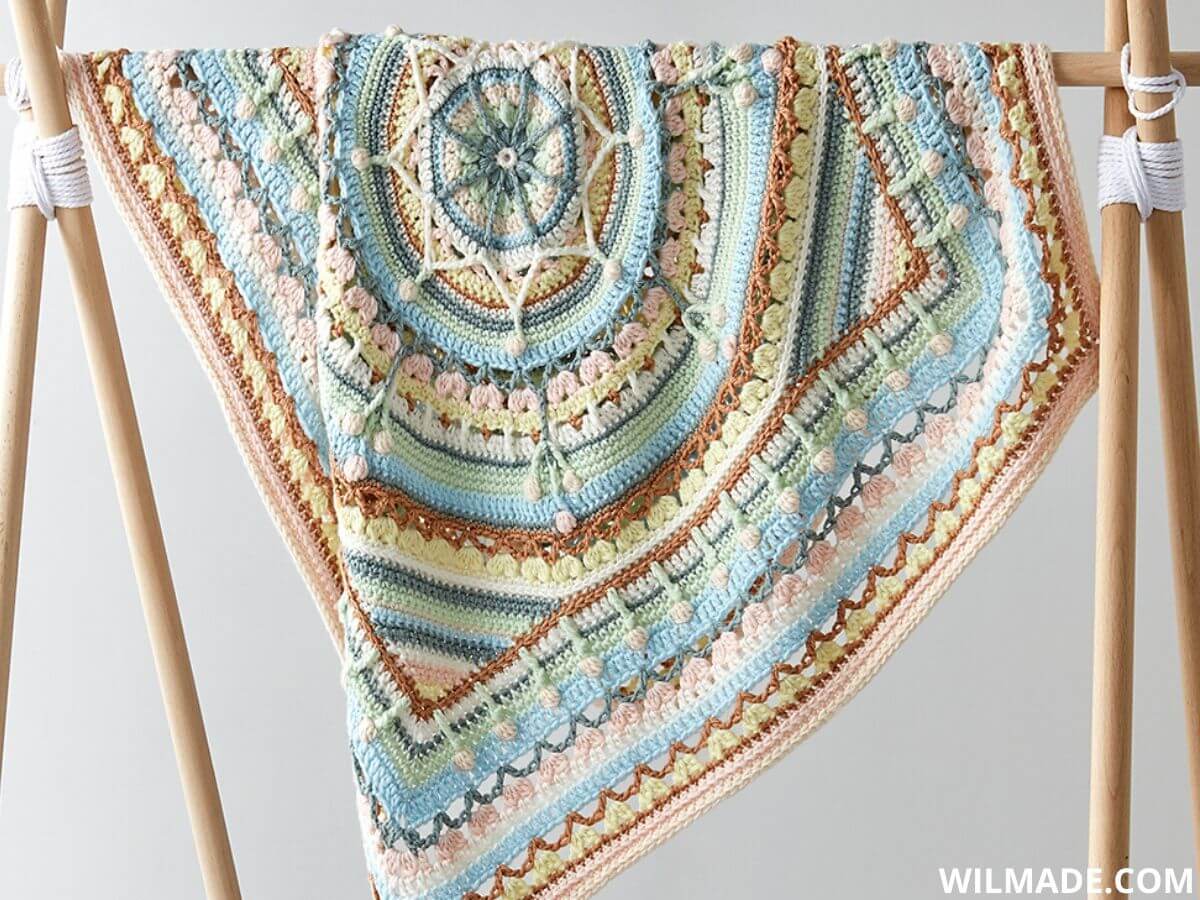 Free crochet along blanket patterns » Weave Crochet