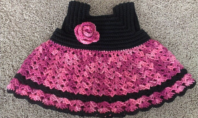 Ravelry free crochet baby dress patterns