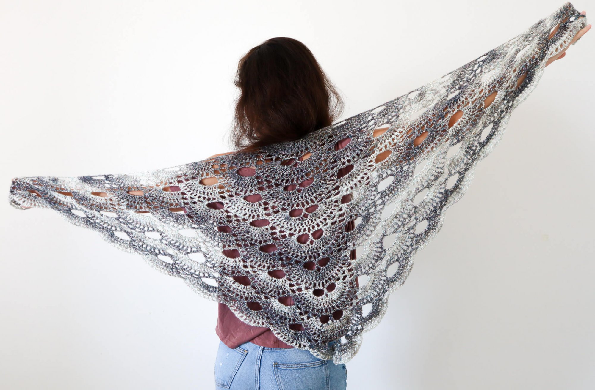 Virus shawl pattern