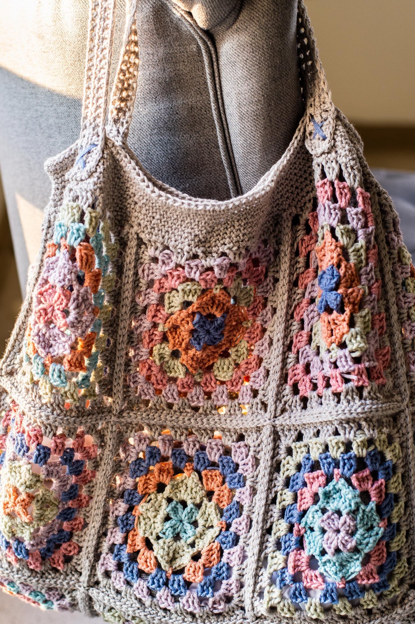 Cove tote bag crochet pattern