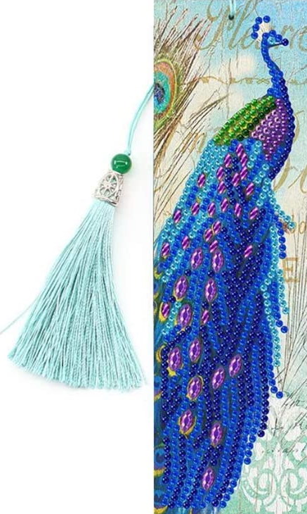 Peacock bookmark