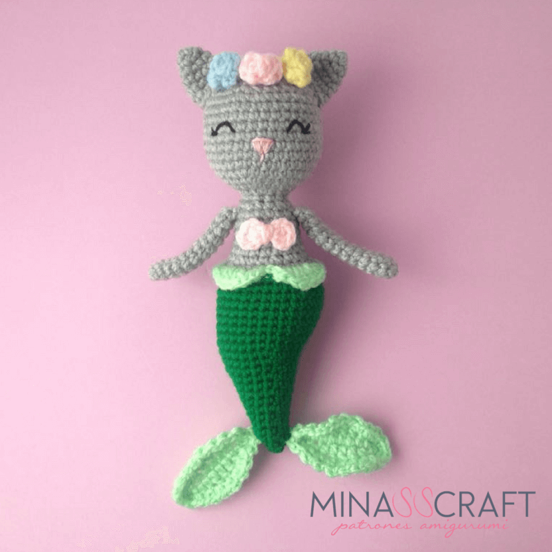 Purrmaid crochet pattern