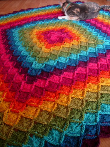 Wool eater blanket free pattern
