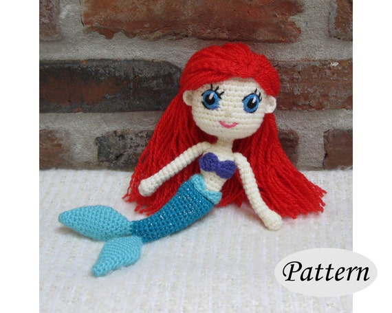 Little mermaid crochet