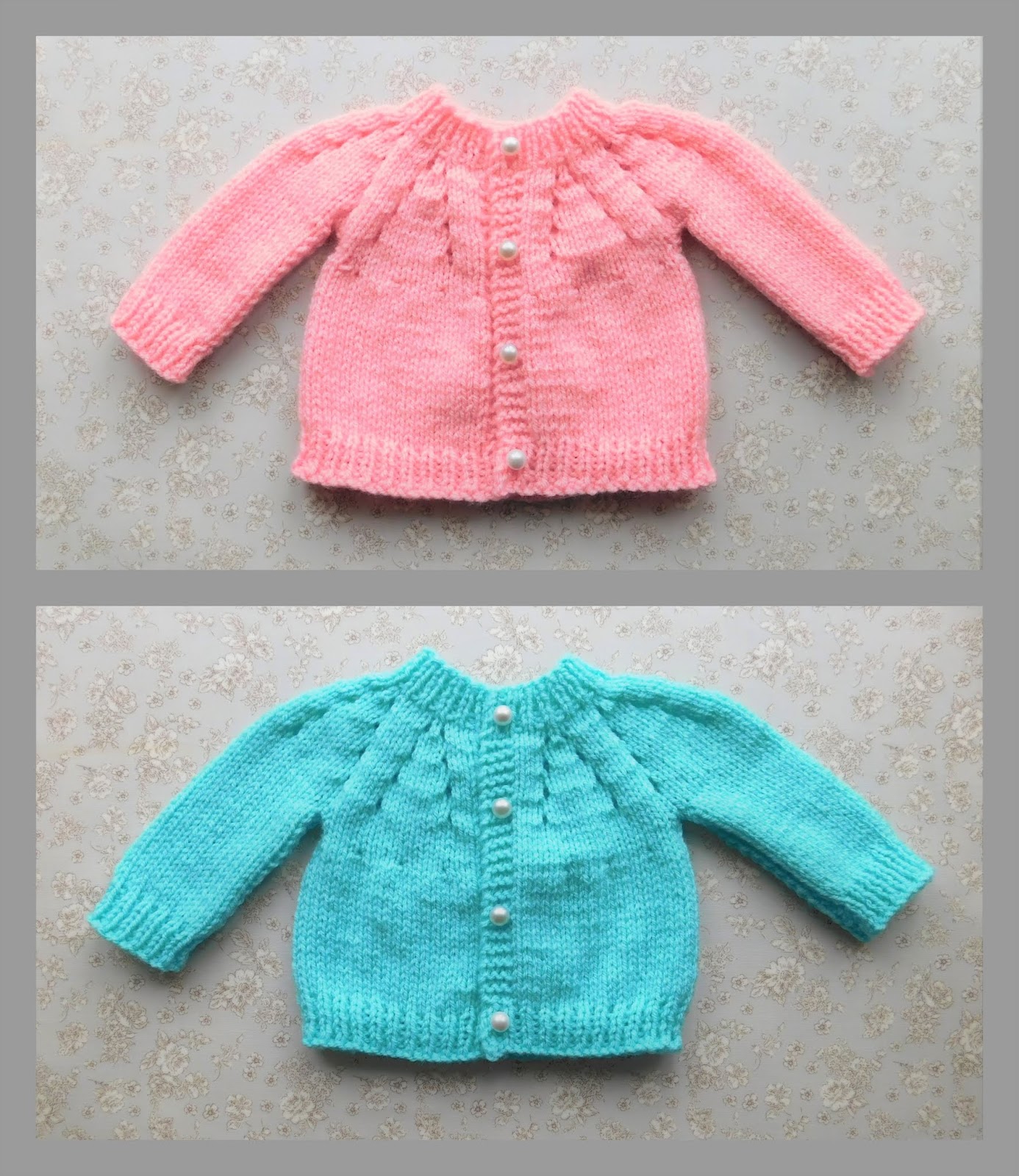 All in one baby cardigan knitting pattern free
