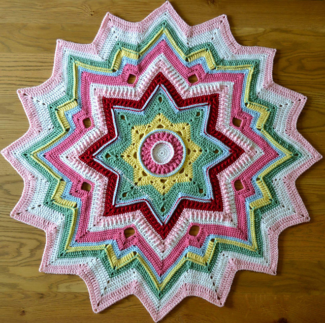 Mini galaxy of change crochet pattern