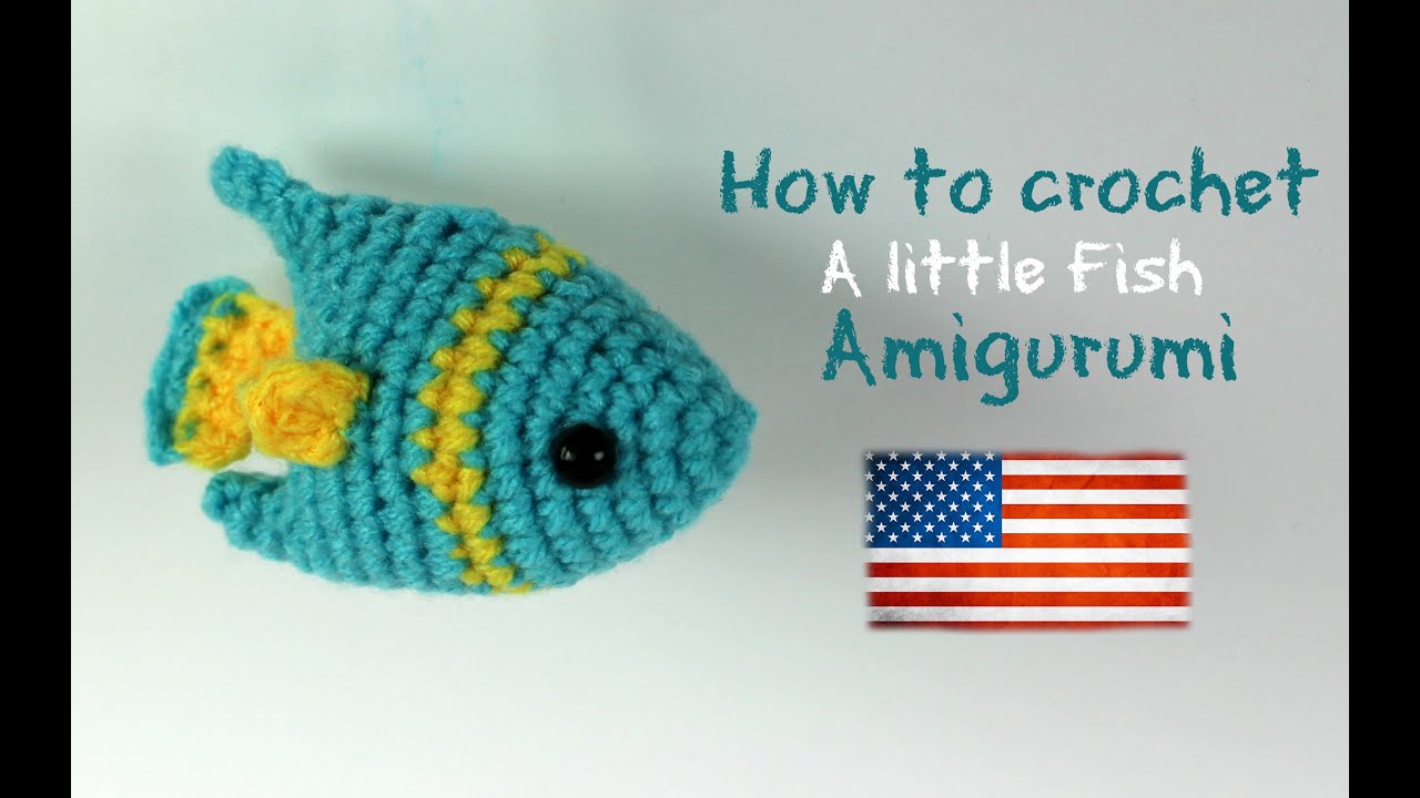 Crochet fish amigurumi