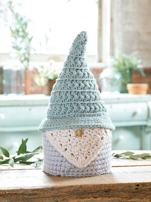 Gnome Basket Crochet Pattern By Annie’s Catalog