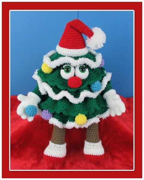 Christmas Tree Crochet Pattern Doll By Heycancrochetmea