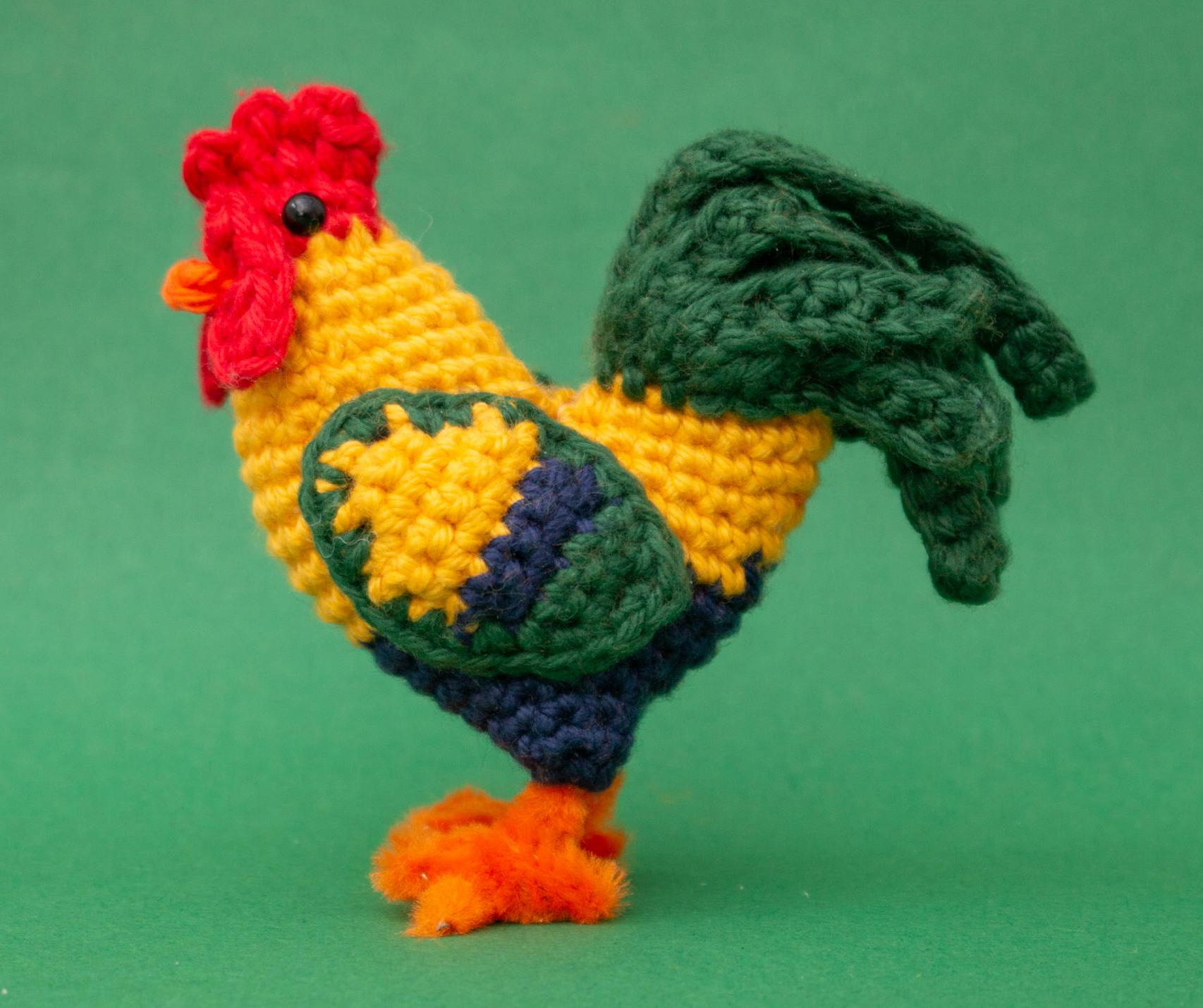 Crochet rooster pattern free