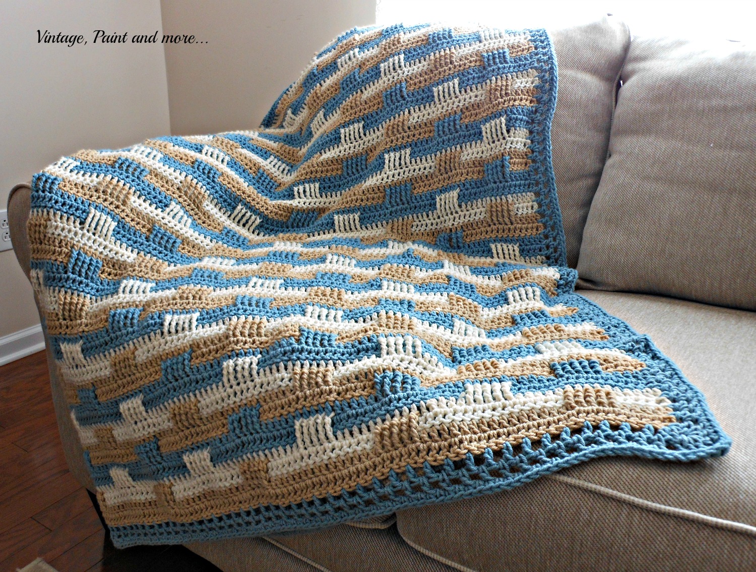Crochet weave pattern