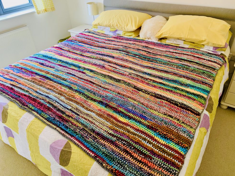 Casablanca crochet blanket