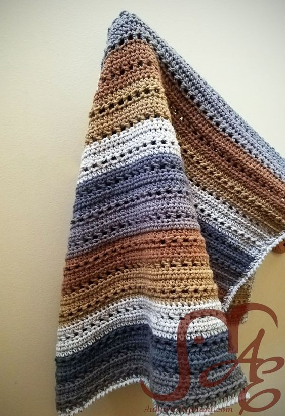 Tiramisu crochet blanket pattern
