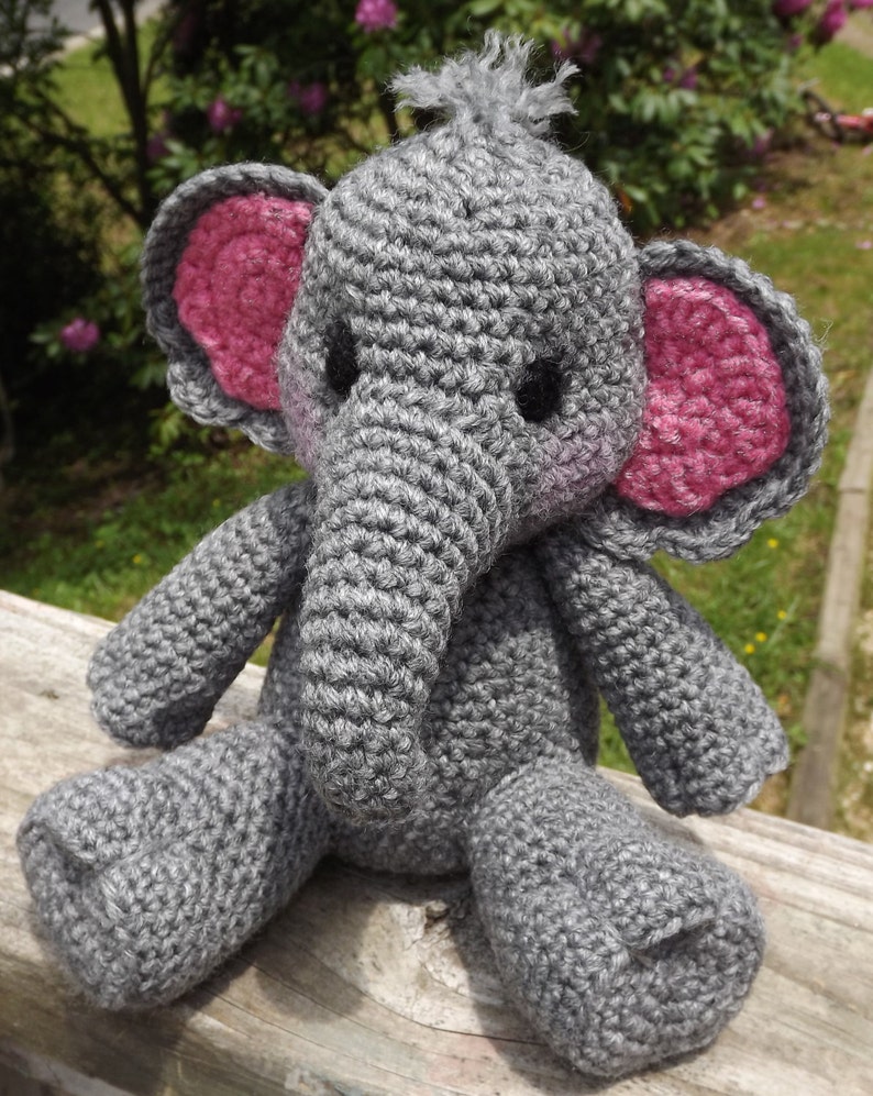 Amigurumi elephant