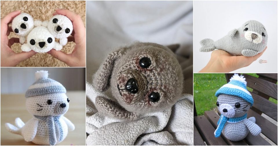 Baby seal crochet pattern