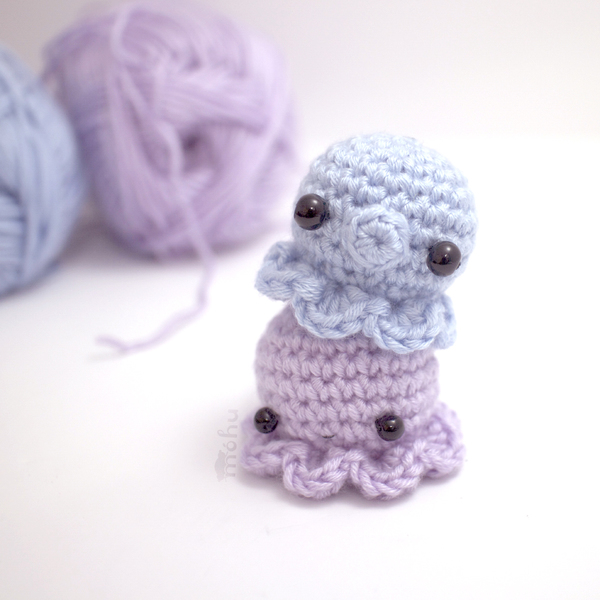 Tiny octopus crochet pattern