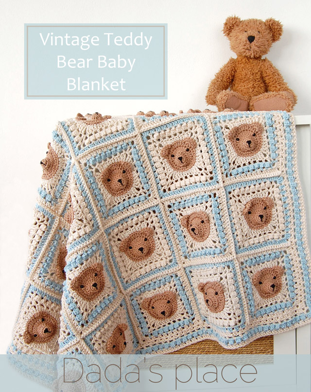 Bear blanket pattern