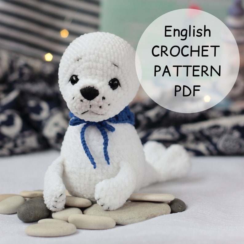 Crochet seal pattern