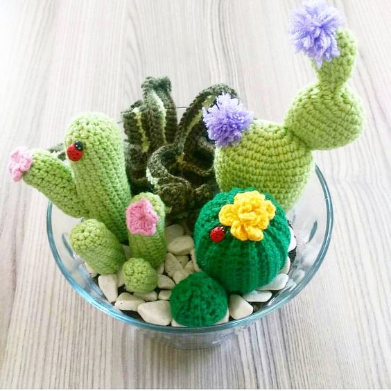 Amigurumi cactus free pattern