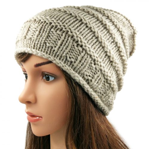 Spiral beanie