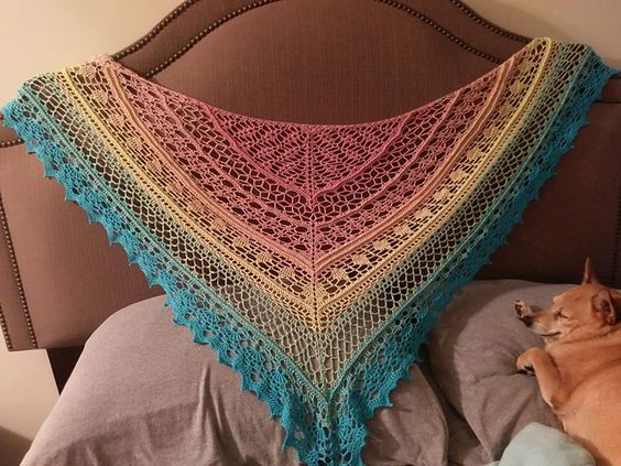 Edlothia shawl pattern