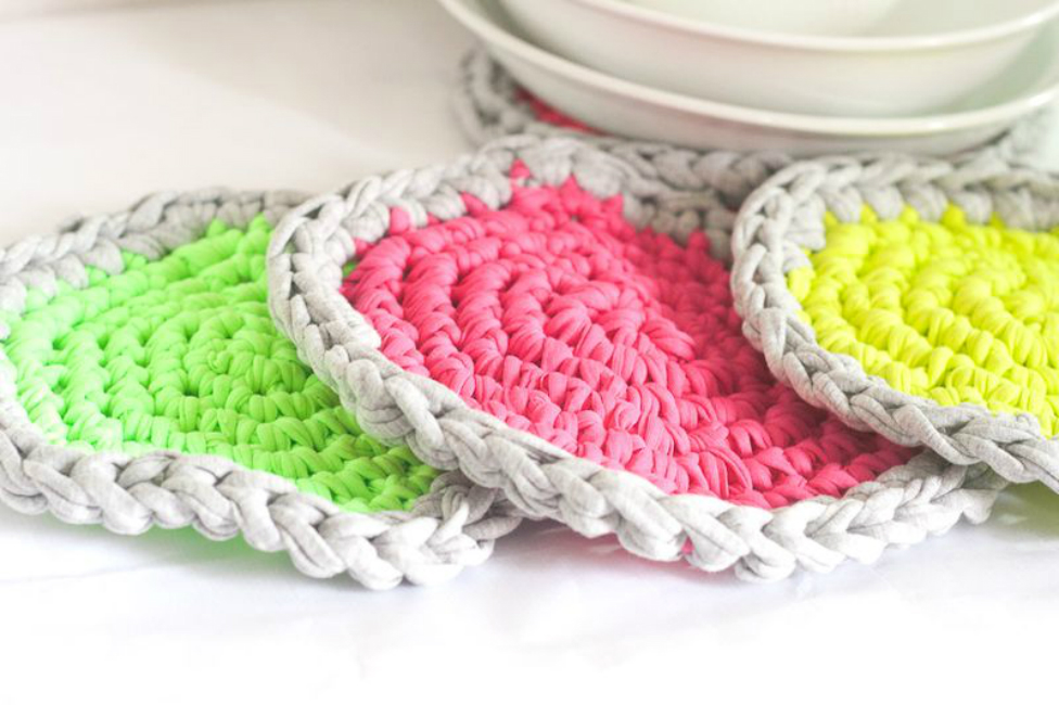 Crochet hotpads