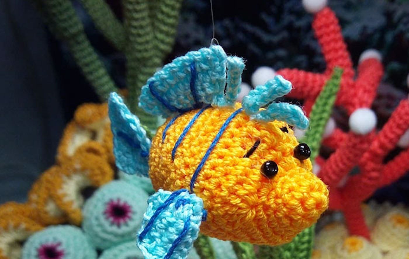 Crochet fish tank free pattern