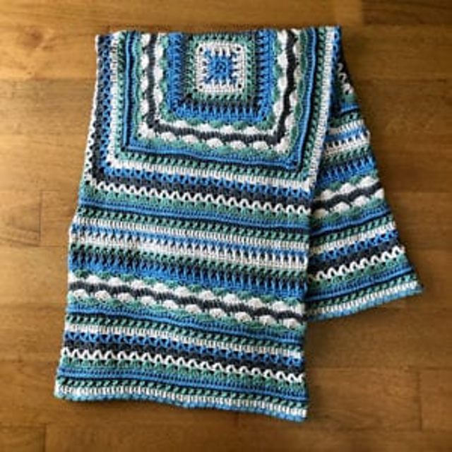 Healing stitches afghan pattern