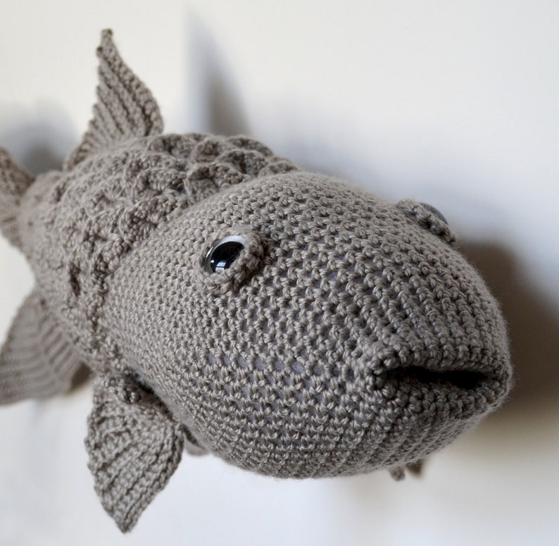 Crochet stuffed fish pattern