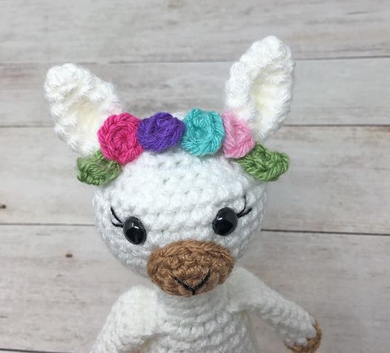 Crochet llama free pattern