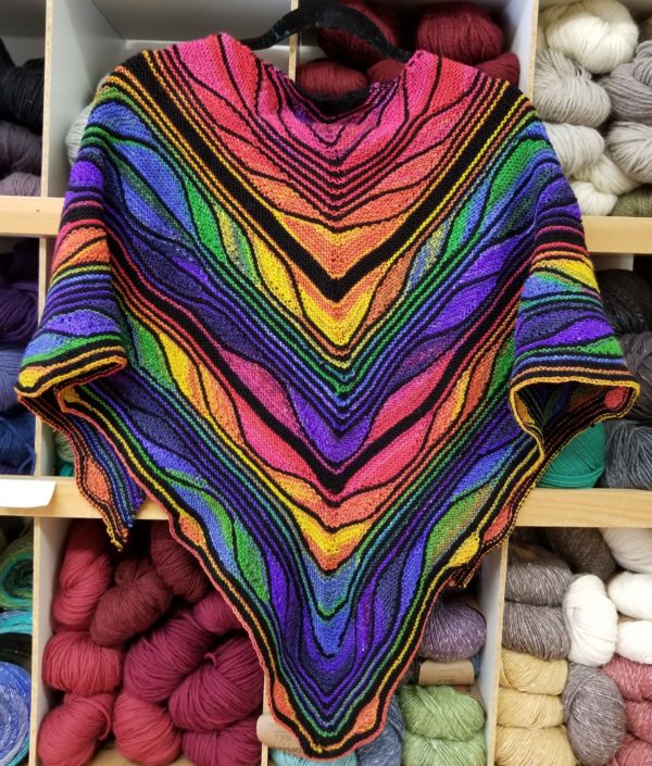 Butterfly shawl