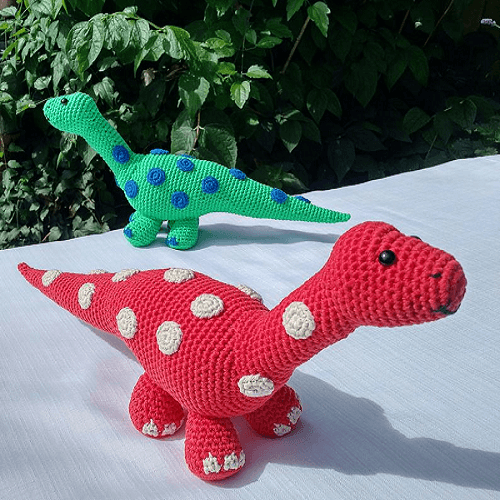 Diplodocus Crochet Pattern By Little Green Bear Gifts