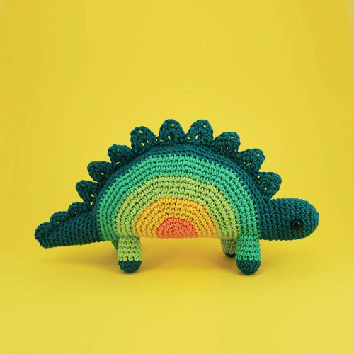 Horace, The Stegosaurus Dinosaur Crochet Pattern By Irene Strange