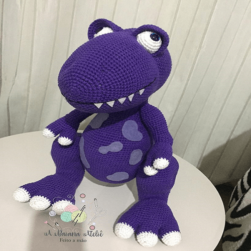 T-Rex Dinosaur Crochet Pattern By Amigurumi Live