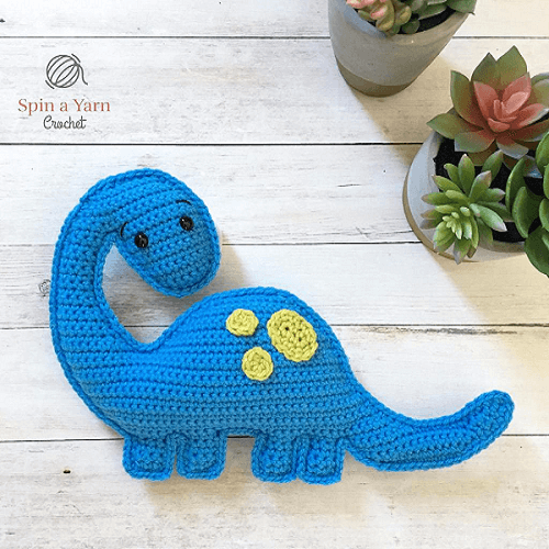 Brachiosaurus Crochet Pattern By Spin A Yarn Crochet