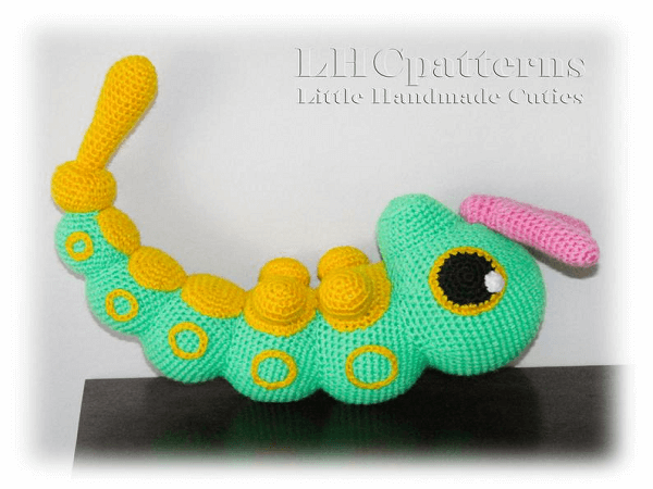 Caterpie Crochet Pattern By Lhc Patterns