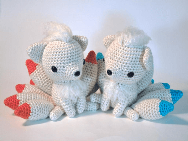 Crochet Ninetails Pattern By Secretly Gnoming Productions