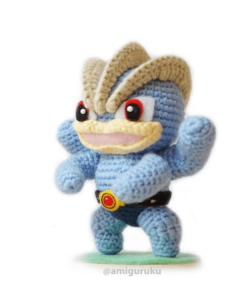 Machamp Pokemon Crochet Pattern By Amiguruku