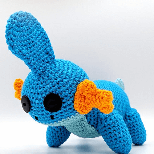 Mudkip Crochet Amigurumi Pattern By Teaberry Intrigue