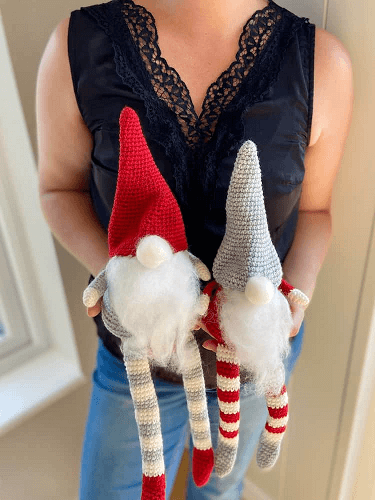 Christmas Crochet Gnome Pattern By Han Jan Crochet