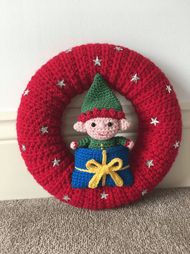 Elf In A Present Sleeping Bag Crochet Pattern By Lau Loves Crochet