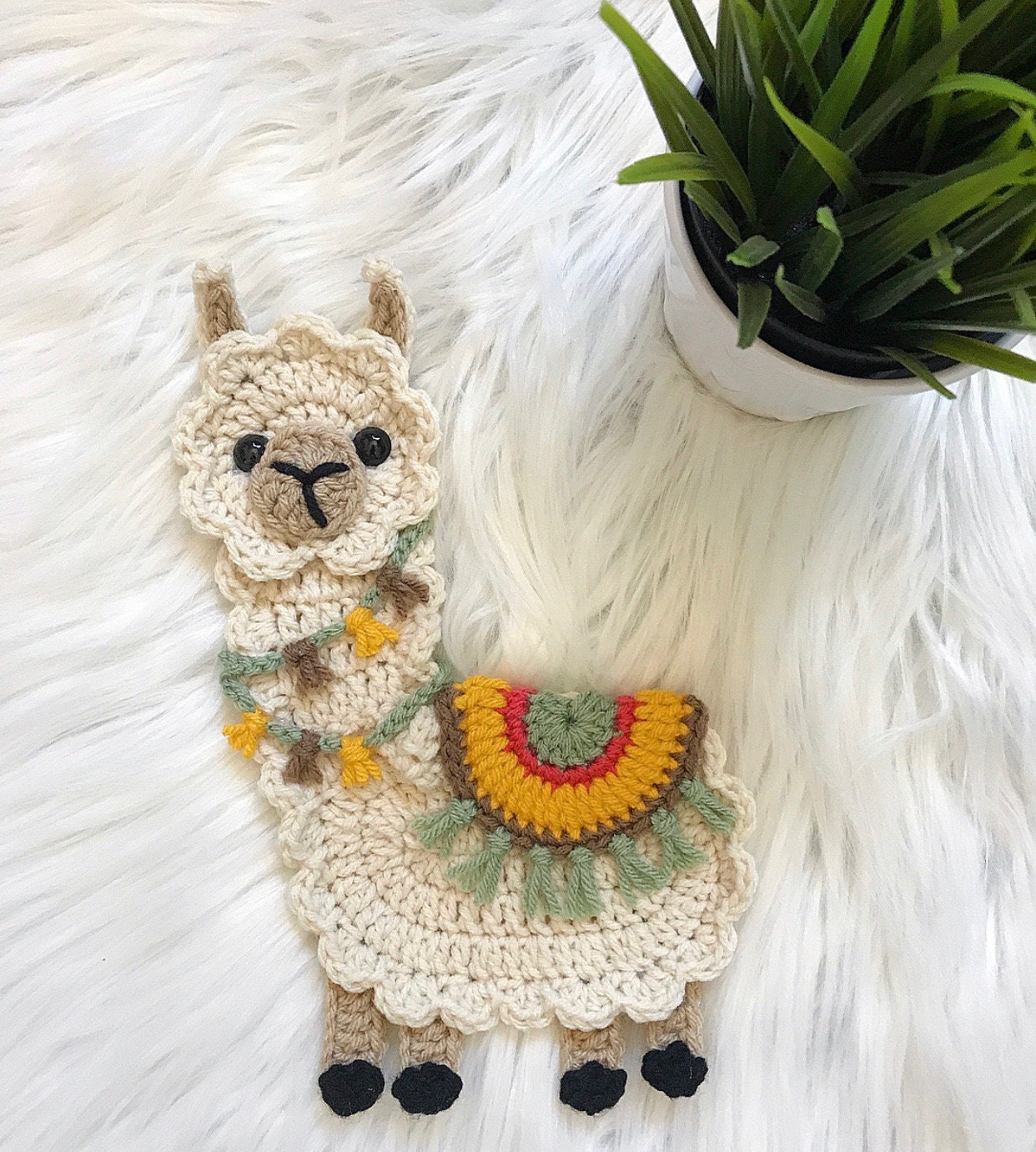 Crochet llama