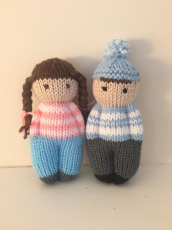 Free comfort doll knitting patterns
